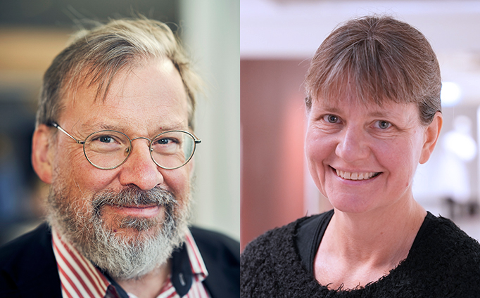 Kenneth M Persson och Karin Jönsson. Foto.